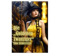 The Golden Twenties - A Picture Tour UK-Version (Wall Calendar 2026 DIN A3 Portrait), CALVENDO 12 Month Wall Calendar