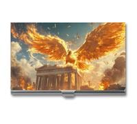 The Golden Wings Phoenixs Business Card Case Slim Card Holder