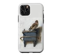 The Goldfinch bird painting by Carel Pietersz Case for iPhone 11 Pro