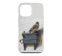 The Goldfinch bird painting by Carel Pietersz Case for iPhone 13 Pro Max