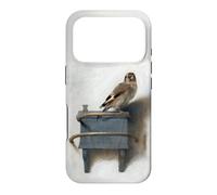 The Goldfinch bird painting by Carel Pietersz Case for iPhone 17 Pro