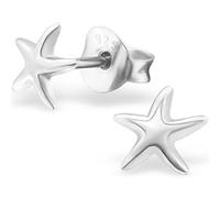 The Goldmine - 925 Sterling Silver Star Fish shaped Stud Earrings