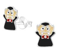 The Goldmine - 925 Sterling Silver Vampire Stud Earrings (16 Vampire 2)