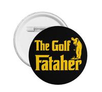 The Golf Father pin For Dad Grandpa Funny Golf Lover Round Buttons Badges 1 Pcs