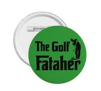 The Golf Father pin For Dad Grandpa Funny Golf Lover Round Buttons Badges 1 Pcs