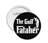 The Golf Father pin For Dad Grandpa Funny Golf Lover Round Buttons Badges 1 Pcs