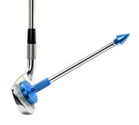 THE GOLFER STORE Golf Alignment Rods, Golf Club Alignment Stick Corrector Magnetic Golf Swing Trainer Aid Help Visualize and Align Your Golf Shot Length Adjustments