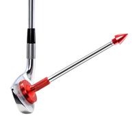 THE GOLFER STORE Golf Alignment Rods, Golf Club Alignment Stick Corrector Magnetic Golf Swing Trainer Aid Help Visualize and Align Your Golf Shot Length Adjustments