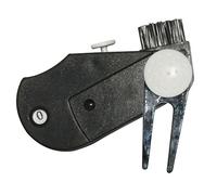 Brand Fusion The Golfers Club 4-in-1 Brush Golf Tool, Mens, Black, One size | American Golf