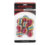 The Golfers Club Foam Practice Golf Balls (Multi-Coloured) x 9, Rainbow