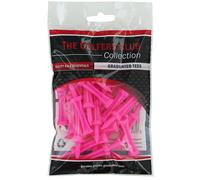 The Golfers Club Golf Graduated Pink Plastic Tees 225 Inch x 25 39mm