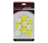 The Golfers Club Yellow Practice Air Flow Golf Balls, One Size | American Golf