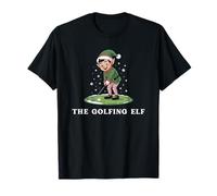 The Golfing elf Funny Elf Golfing Christmas for Golfer T-Shirt