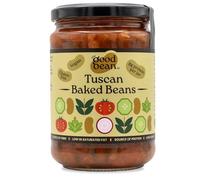 The Good Bean Co Tuscan Baked Beans 350g, Cannellini Beans In A Delicious Tomato Sauce, Great To Serve With Eggs