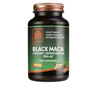 The Good BlackMaca + AshwagandhaKSM-66, Gluten-Free, No Sugar 90 Vegan Capsules