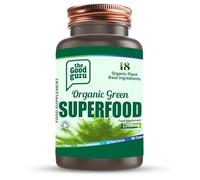 The Good Guru Organic Green Superfood Supplement Capsules - 90 Capsules with 18 Nutritious Ingredients