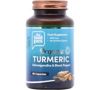 The Good Guru Organic Turmeric, Ginger & Black Pepper 90 Capsules
