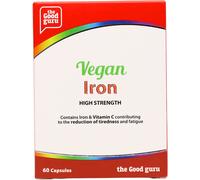The Good Guru Vegan Iron High Strength 60 Capsules