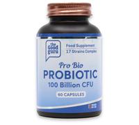 The Good Guru Vegan Probiotics 100 Billion CFU 60 Capsules