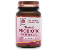 The Good Guru Vegan Women's Probiotics 50b Cfu 30 Capsules