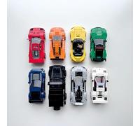 The Good Idea | Wall Mount Hook for Speed Champions Cars - Easy Vertical Install Organization Display Stand Hooks Bracket for Brick Cars Floating Display Shelves (4 Pack)