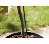 The Good Life Treadstone 150mm Bulk Plant Twist Ties - Pack Of 1200 - Green Flexible Ties For Canes, Vines & Climbers