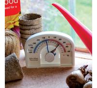 The Good Life Treadstone Greenhouse Analogue Dial Thermometer Max Min - Celsius & Fahrenheit