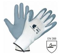 The Good Life Treadstone Originals Handling Gloves Nitrile Foam Palm - 13 Gauge White Polyester - Size 10