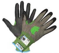 The Good Life Treadstone Pro Cut Resistant Gloves Razorplex Atom1C Touchscreen Nitrile - 18-Gauge Graphene Cut Level D - Size 7