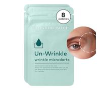 The Good Patch Un-Wrinkle Microdart Patches for Plumping Fine Lines, Wrinkles, Crow’s Feet, Smile Lines, and Forehead Wrinkles (4 Count (Pack of 2))