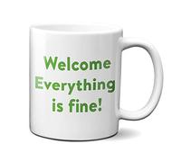 The Good Place Welcome Everything Is Fine Mug
