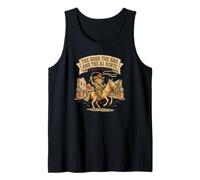 The Good The Bad and the Al Dente Spaghetti Western Cowboy Tank Top