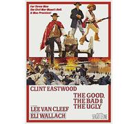 The Good, the Bad and the Ugly 1966 Western Movie Film Cinema Print Poster Wall Art Picture A4 +