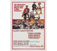 The Good The Bad And The Ugly Clint Eastwood Poster/Print/Picture Satin Photo Paper - A4-210mm x 297mm