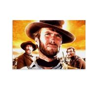 The Good The Bad And The Ugly Film Movie Poster Decorative Painting Canvas Wall Art Living Room Poster Bedroom Painting Wall Art Picture Print Modern Family Room Decor 16 x 24 Inches (40 x 60 cm)