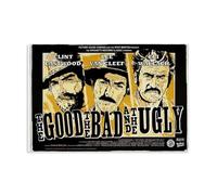 The Good The Bad And The Ugly Out Film Fanart Poster Decorative Painting Canvas Wall Art Living Room Poster Bedroom Painting Wall Art Picture Print Modern Family Room Decor 24 x 36 Inches (60 x 90 cm)