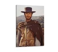 The Good The Bad And Ugly MovieClassic Aesthetic Poster Decorative Painting Canvas Wall Art Living Room Poster Bedroom PaintingFrame-style 08x12inch(20x30cm)