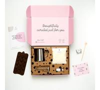 The Good Vibes Project Soy Wax Melt Making Kit for Adults | Beginners DIY Wax Melt Starter Kit to Make Your Own Wax Melts | Eco, Vegan, Made in UK | Gift Box (Fireside)