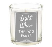The Goodie Tree Light When the Dog Farts, Funny Dog Scented Candle 30 rey, Includes Gift Box - Christmas, Birthday, Mum, Dad, Friend, Soy Blend