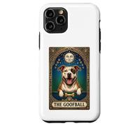 The Goofball Pitbull Tarot Card - Funny Pibble Dog Mom/Dad Case for iPhone 11 Pro