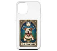The Goofball Pitbull Tarot Card - Funny Pibble Dog Mom/Dad Case for iPhone 12/12 Pro