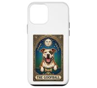 The Goofball Pitbull Tarot Card - Funny Pibble Dog Mom/Dad Case for iPhone 12 mini