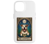 The Goofball Pitbull Tarot Card - Funny Pibble Dog Mom/Dad Case for iPhone 14