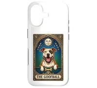 The Goofball Pitbull Tarot Card - Funny Pibble Dog Mom/Dad Case for iPhone 17