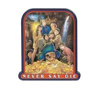 The Goonies 40th Anniversary “Never Say Die” Limited Edition Pin Badge - Official Collectible Gift for Movie Fans & Memorabilia Collectors