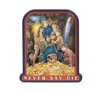 The Goonies 40th Anniversary “Never Say Die” Limited Edition Pin Badge - Official Collectible Gift for Movie Fans & Memorabilia Collectors