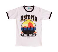 The Goonies Men's Astoria Docks T-Shirt in White | Size: Large The Goonies White L