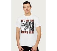 The Goonies Men's Gang It's Our Time Down Here T-Shirt in White | Size: XL The Goonies White XL