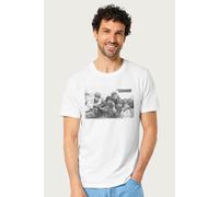 The Goonies Men's Gang Mikey Data Mouth & Chunk T-Shirt in White | Size: Small The Goonies White S