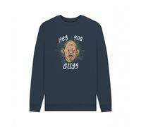 The Goonies Men's Hey You Guys Sloth Sweatshirt in Navy | Size: XL The Goonies Navy XL